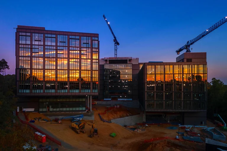 Corp Campus Development In progress Sunset