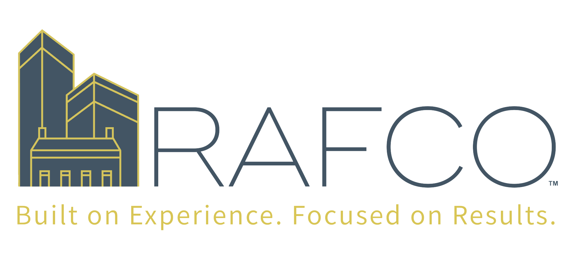 RAFCO Logo with tagline "Built on Experience. Focused on Results."