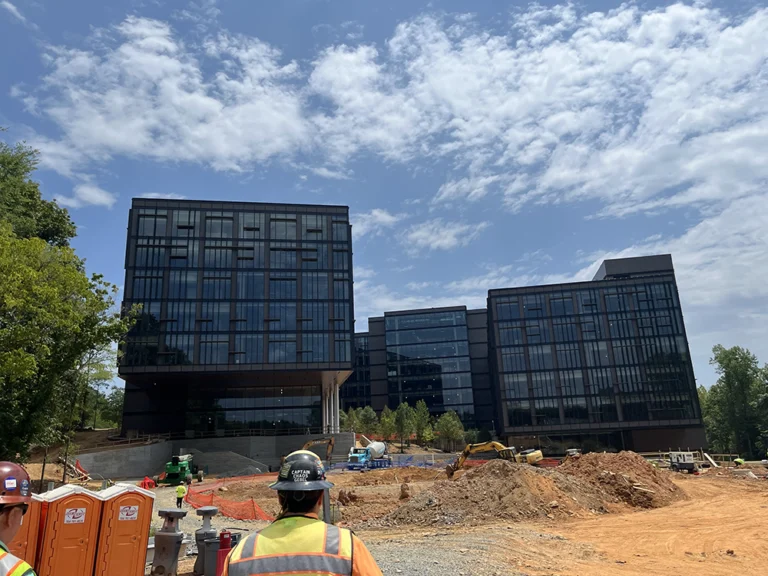 Campus Development after window installation