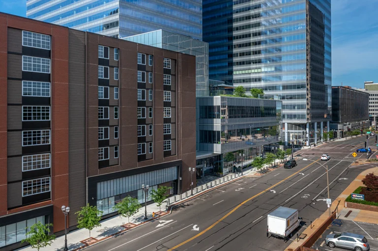 Corp Campus Street View w. Garages