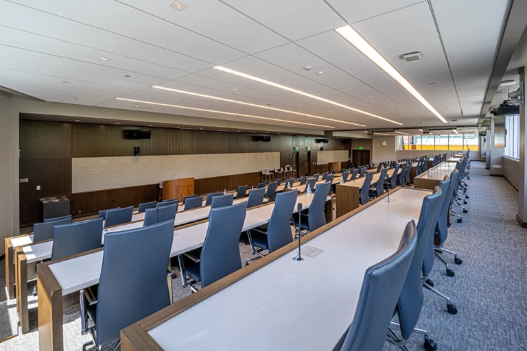 Corporate Training Facility Classroom