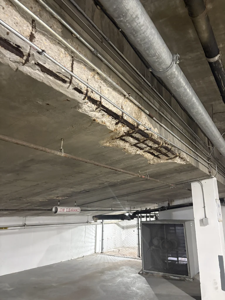 Pkg Garage Delamification